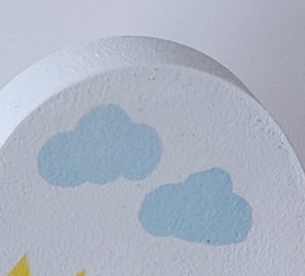 New Baby Freestanding Heart – Welcome to the World – Nursery, Baby Gift - product image 3