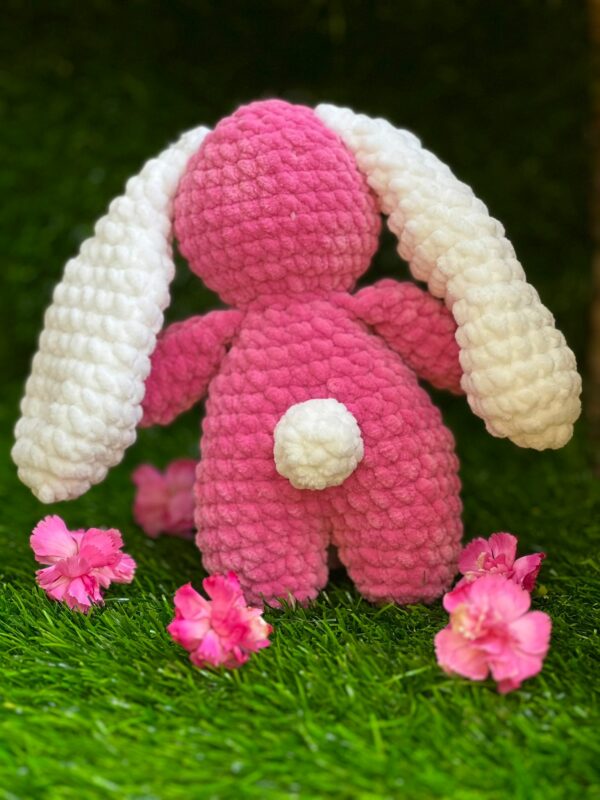 Cute Bunny Rabbit Crochet Amigurumi Plushie Toy - product image 4