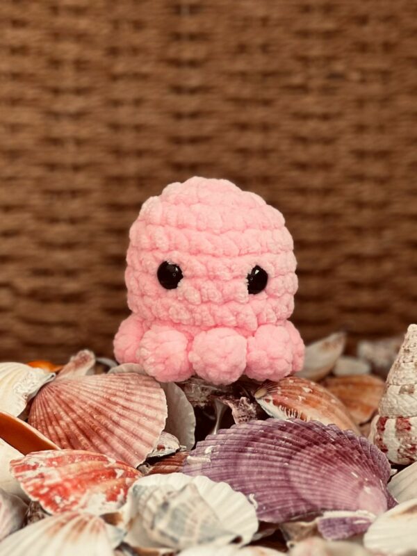 Mini Crochet Octopus Plushies Amigurumi - product image 4