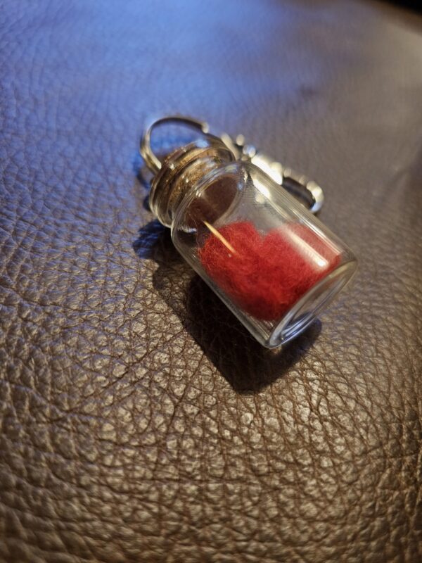 Heart in a Jar Keyring - product image 4