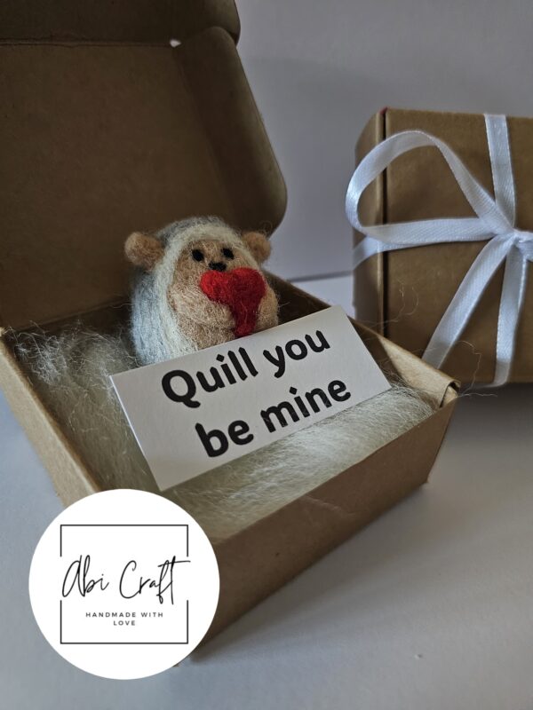 Quill You Be Mine- Hedgehog - main product image