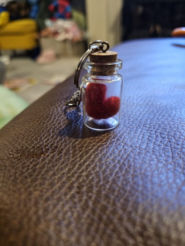 Heart in a Jar Keyring - product image 5