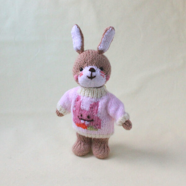 Easter Jumper Bunny Knitting Pattern PDF - product image 2