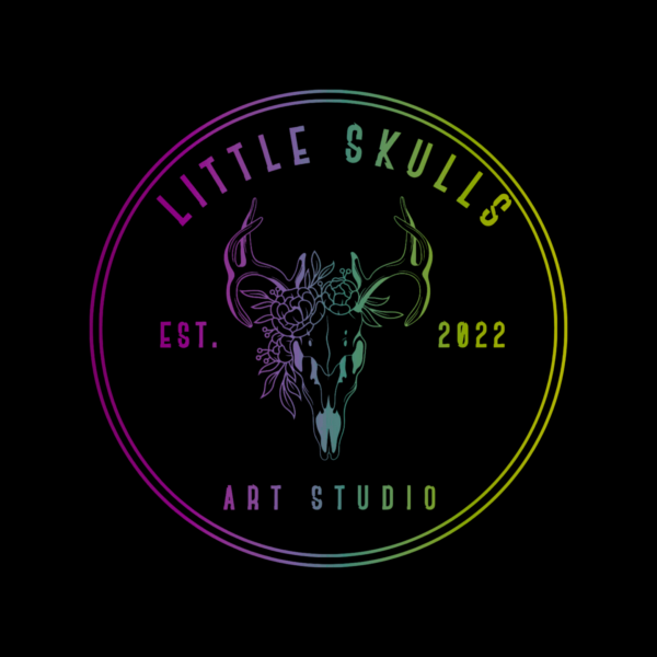 Little Skulls Art Studio shop logo