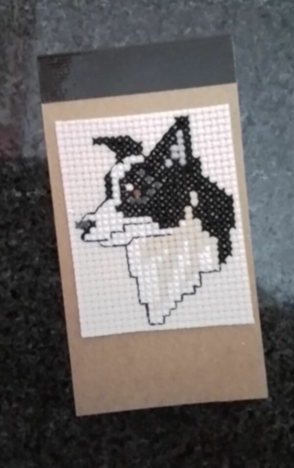 Border Collie Notebook, Border Collie Gifts, Border Collie Cross Stitch,  Dog Gifts • Made By Mums