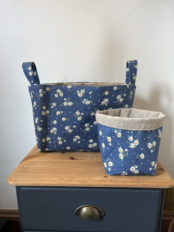 Two fabric storage baskets - product image 5