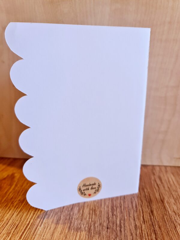 Handmade Custom Valentine’s Day Card – Personalised Love Note with envelope - product image 3