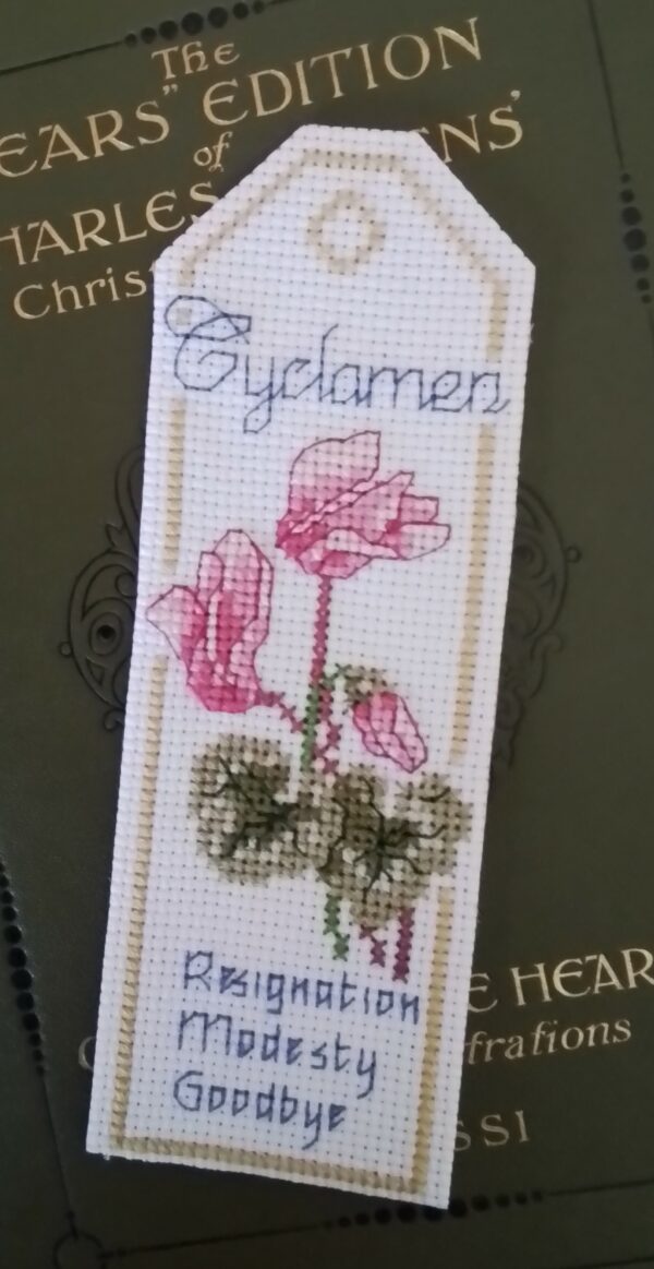 Language of Flowers Bookmark – Cyclamen - product image 3