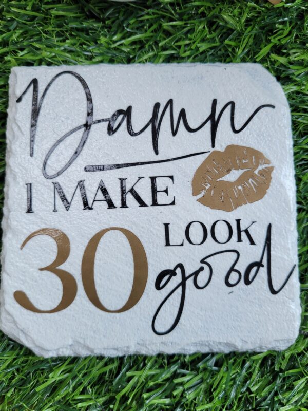 30th Birthday Slate Coaster - product image 2