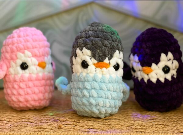 Penguin Crochet Amigurumi Plushie Soft Toy - main product image