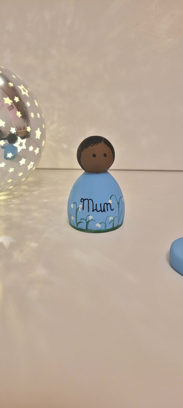 Mother’s Day Peg Doll & Heart - product image 3