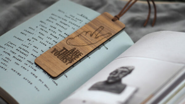 Handcrafted Wooden Bookmark – Personalised Gift for Book Lovers - product image 2