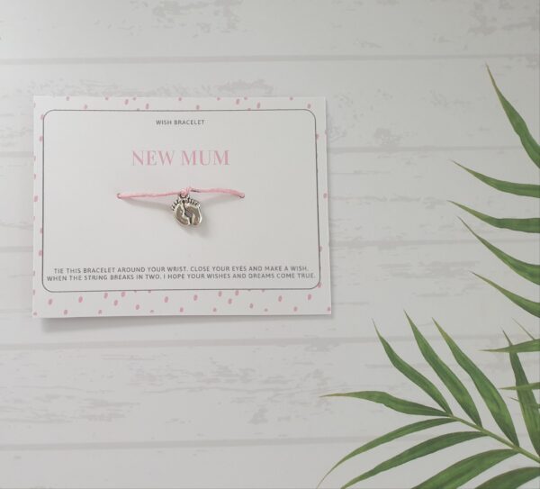 Personalised New Mum Wish Bracelet - product image 2