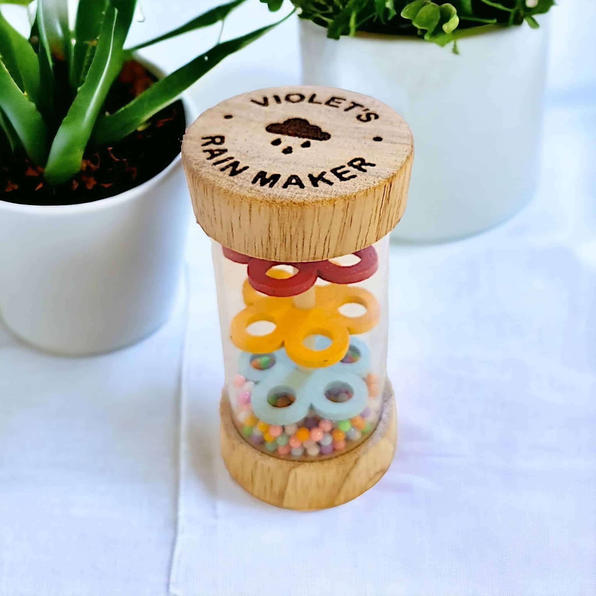 Personalised Rainmaker Sensory Toy - main product image