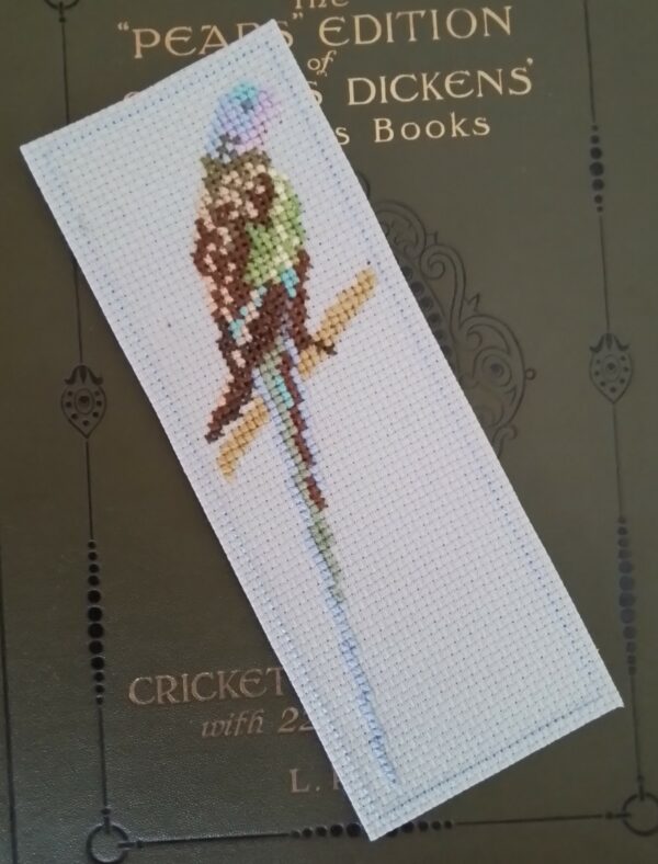 Princess of Wales Parrot Bookmark, Parrot Gift, Parrot Lover Gift, Book Lover Gift – Green - product image 3