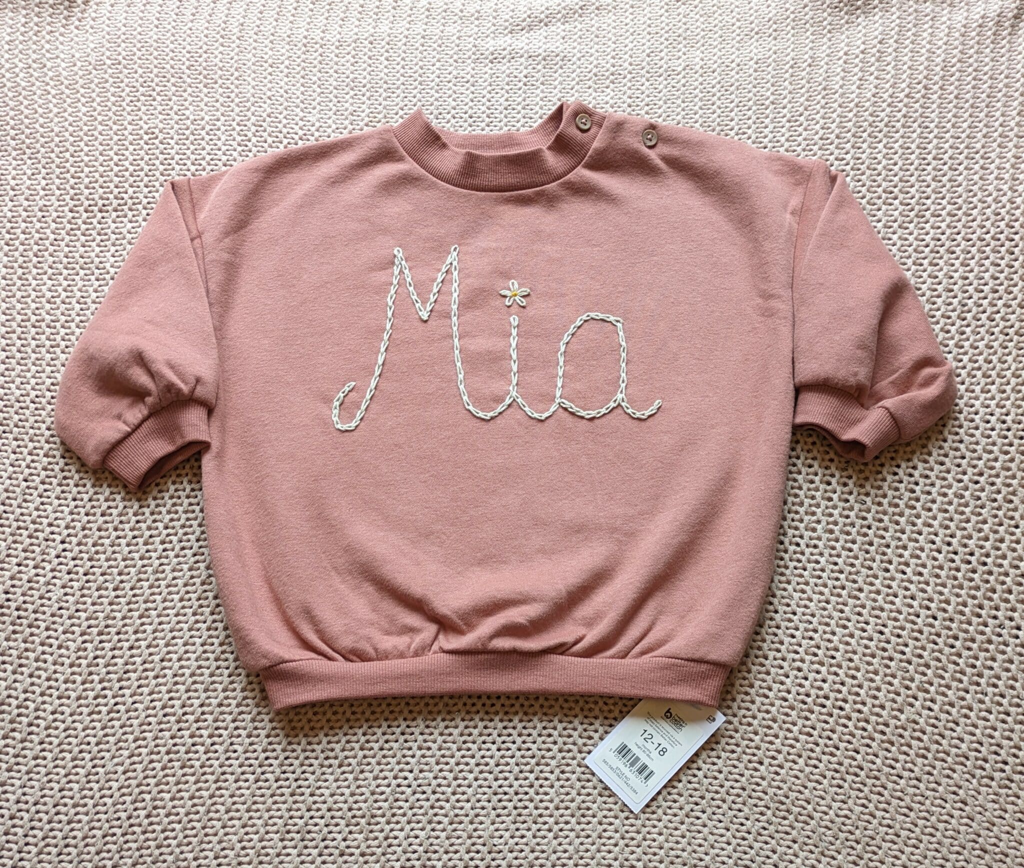 Personalised Mia sweatshirt - main product image