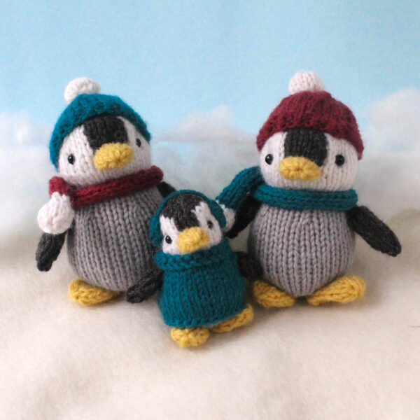 Penguin Brothers Knitting Pattern PDF - product image 2