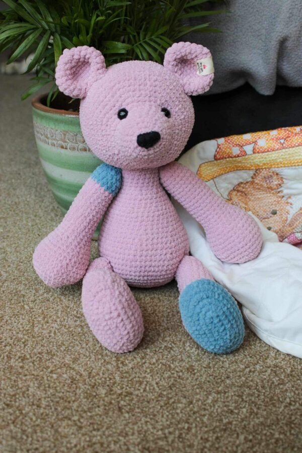 Patchy Chenille bear - product image 4