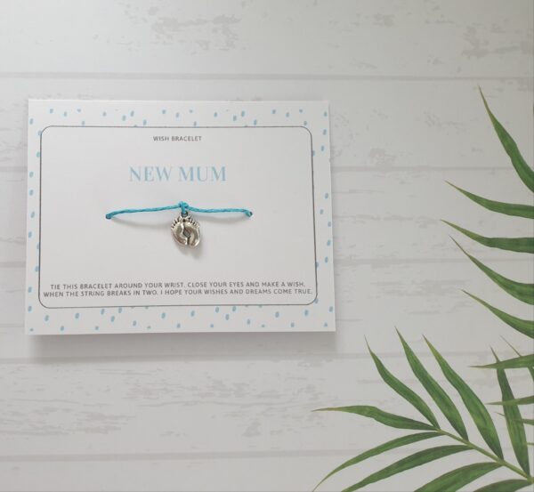 Personalised New Mum Wish Bracelet - main product image