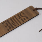 Handcrafted Wooden Bookmark – Shine Bookmark – Personalised Gift