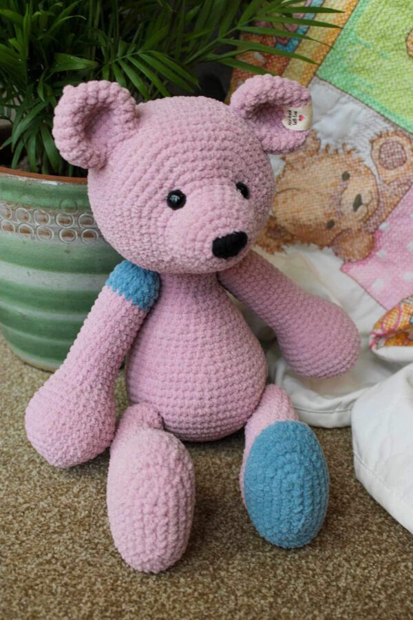 Patchy Chenille bear - product image 3