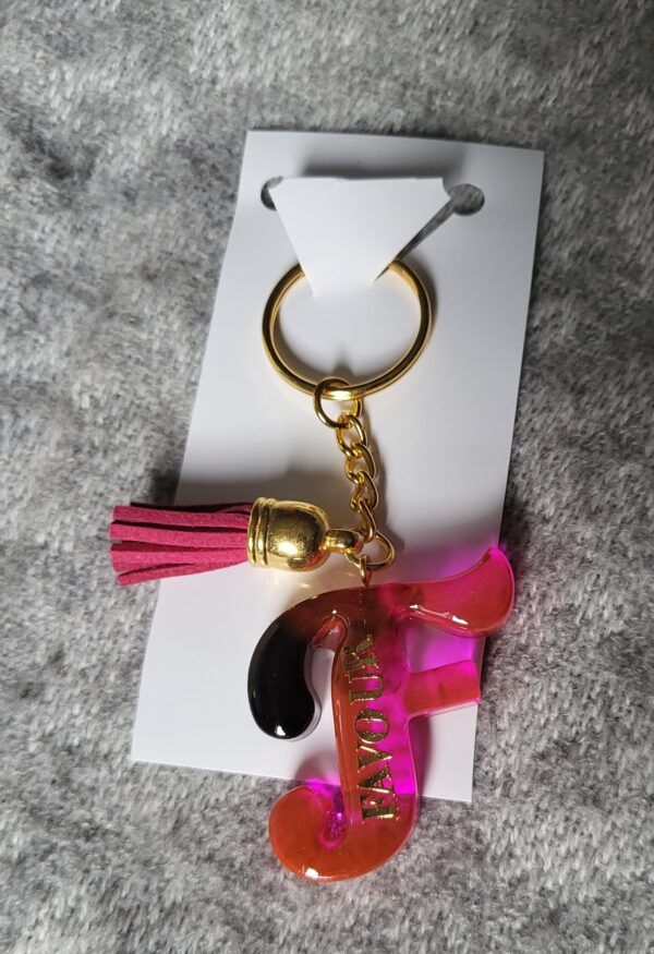 Handmade resin keychain - product image 3