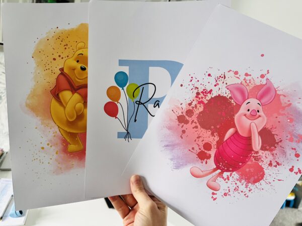 Personalised 3x Character Print - product image 2