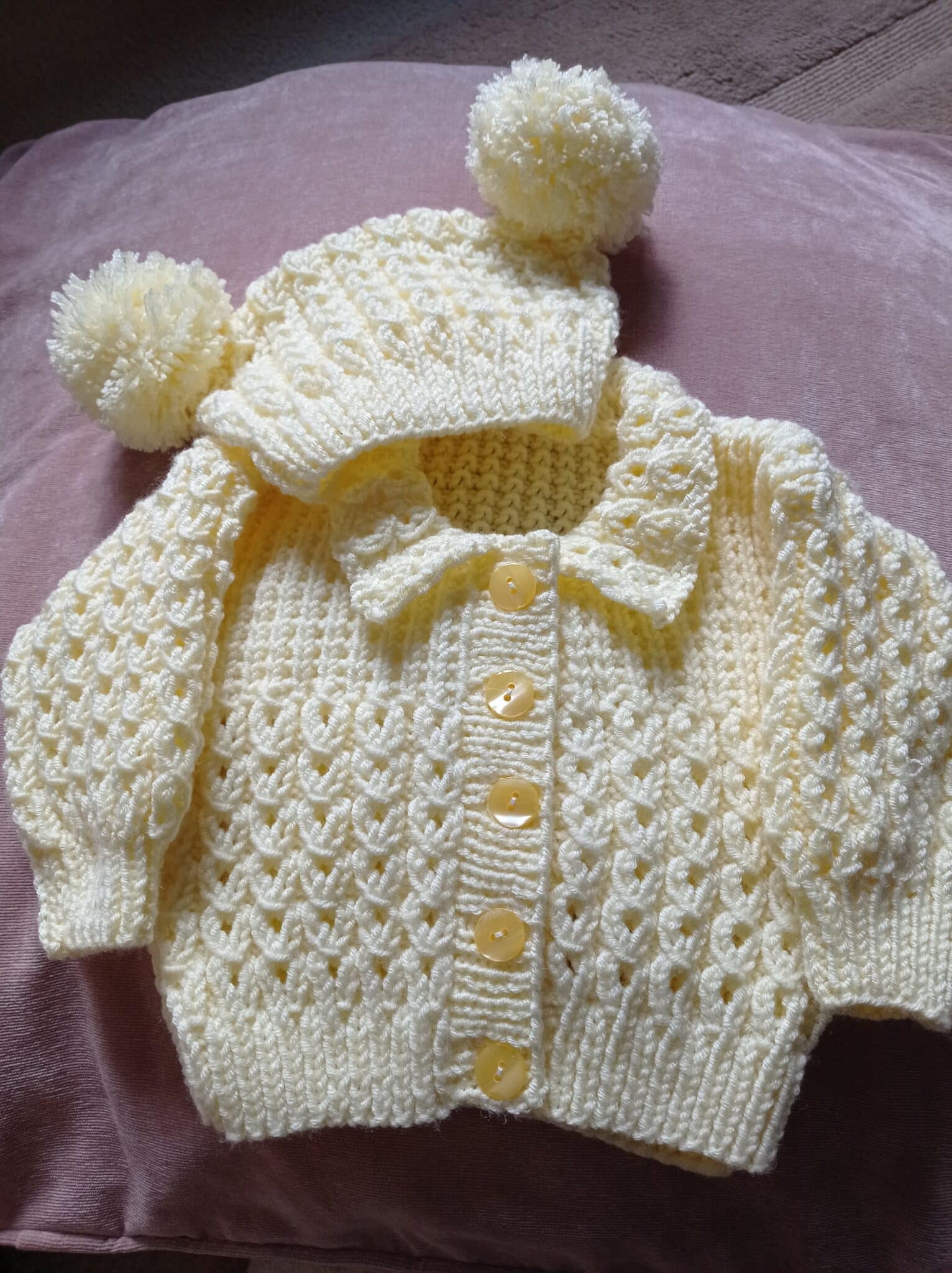 Lovely springtime jacket and hat - main product image