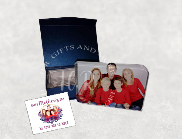 Personalised Photo Mother’s Day Crystal Block and Lens Cloth - main product image