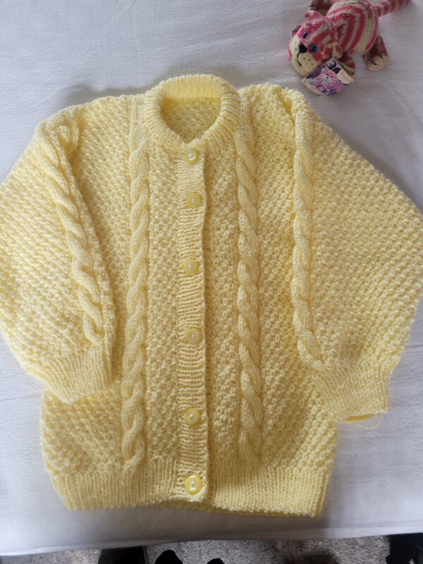 Girls Aran cardigan - main product image