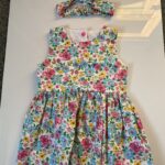 Baby dress with matching headband size 18-24 months