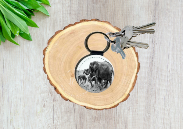 Elephants Keyring - main product image