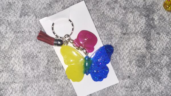 Handmade resin keychain - product image 5