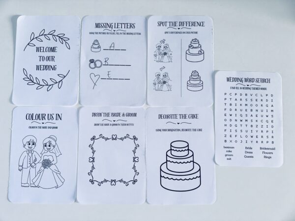 Wedding activity packs - product image 3