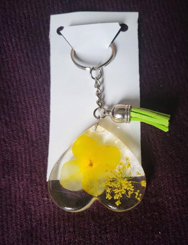 Handmade resin keychain - product image 2