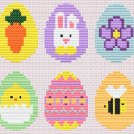 Easter Eggs – cross stitch PATTERN