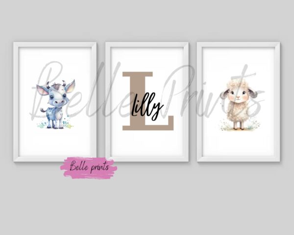 Farm Nursery Prints - main product image