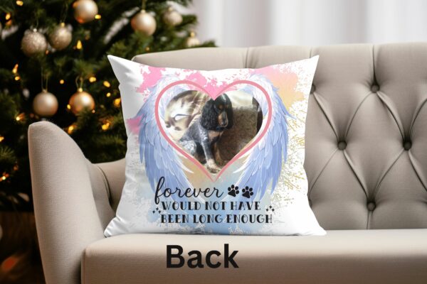 Remembrance Gifts For Loss Of Dog Personalised Gift Custom Pet Cushion Cover - product image 4