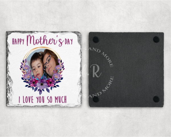 Personalised Photo Happy Mother’s Day Coaster - product image 2