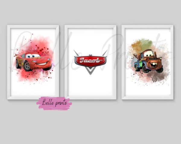 Personalised 3x Character Print - main product image