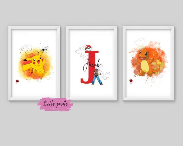 Personalised 3x Character Print - product image 5