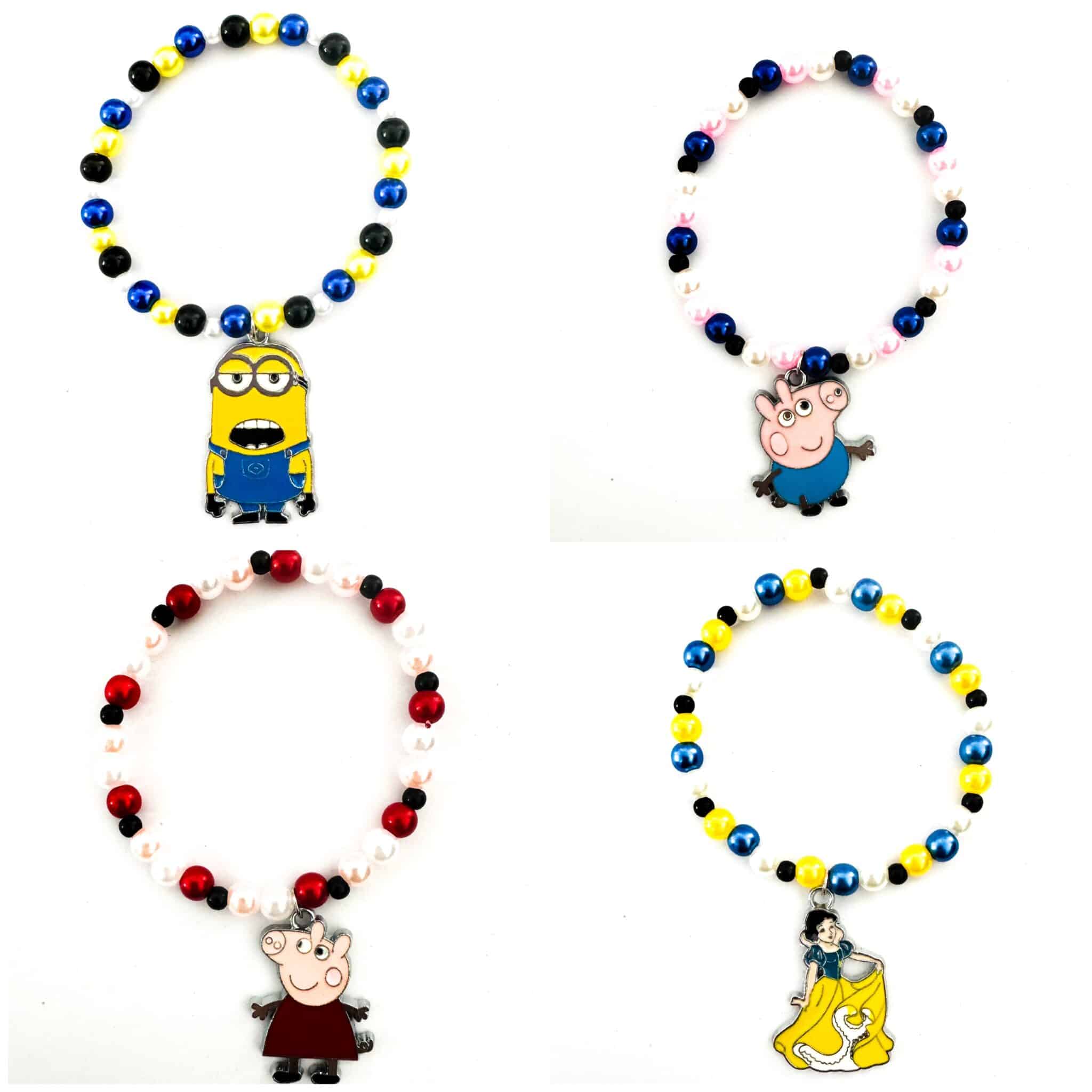 Character beaded bracelets - main product image
