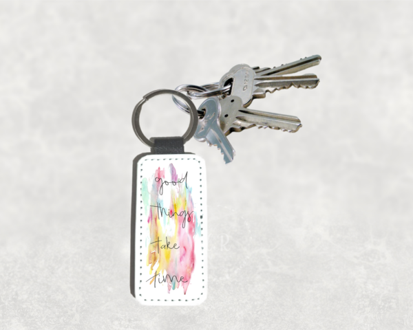 Personalised Rectangle Keyrings - product image 3