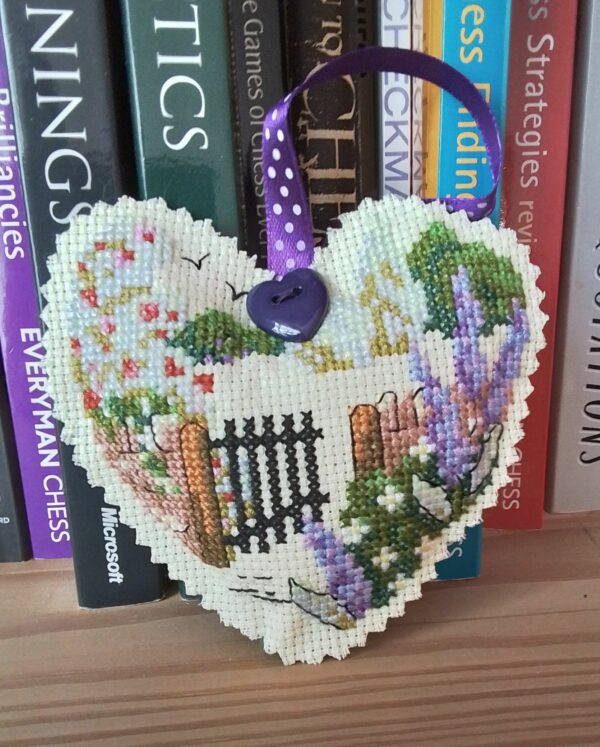 Country Garden Heart, Garden Gift, Gift For Gardener, Garden Lover’s Gift, Garden Gifts - main product image