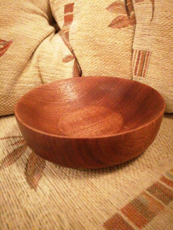 Small Sapele Bowl ( Tropical Wood ) - main product image