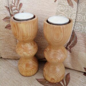 Softwood T Light Holders