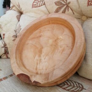 Large Hardwood Dish