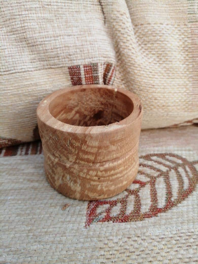 Small Spalted Beech Pot - main product image