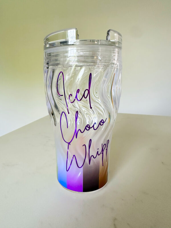 Charity Personalised Rainbow Costa Cup - product image 2