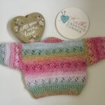 Hand Knitted Baby girls Cardigan